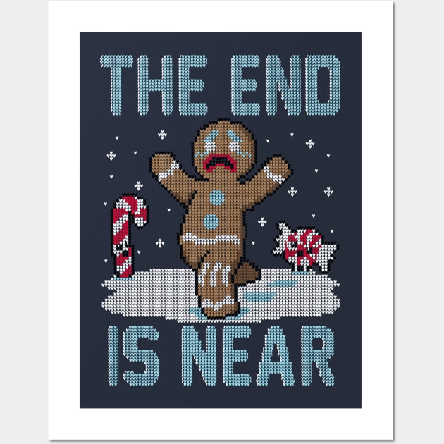 Christmas is near! - Ugly Christmas Sweater Wall Art by Raffiti